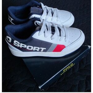 Polo by Ralph Lauren Black and White Sport Sneakers